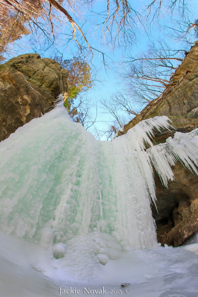 I got as low as I could go to get this shot.. guessing my framing with my fisheye lens I had the camera on the ground for this one.  - Matthiessen State Park